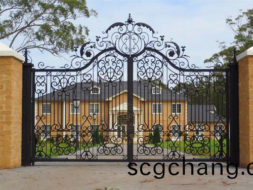  鐵藝大門圖片